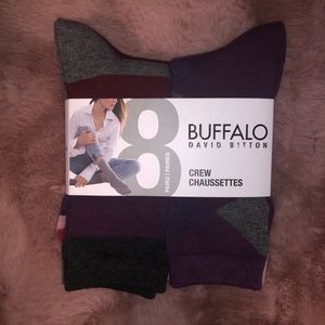 BNWT Buffalo crew socks *8 pairs*